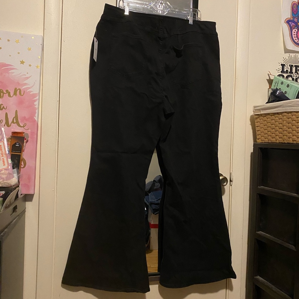 Black Flare Jeans